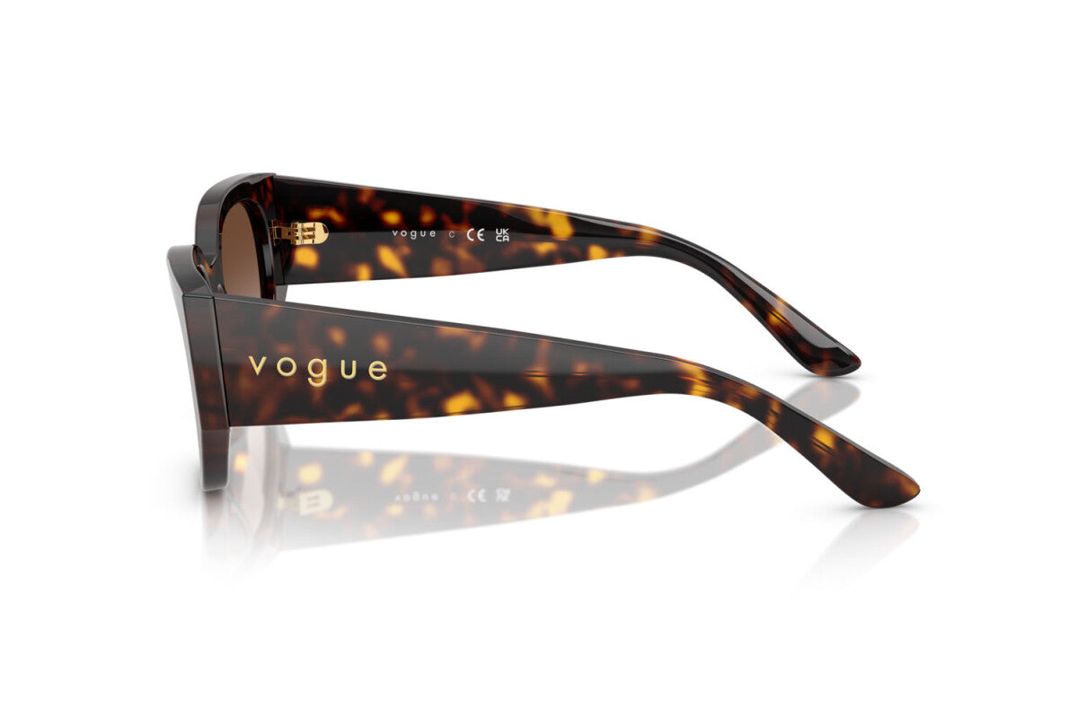 VOGUE - W65613 AVANA SCURA | OCCHIALE DA SOLE DONNA - VO 5641SU TAGLIA 53