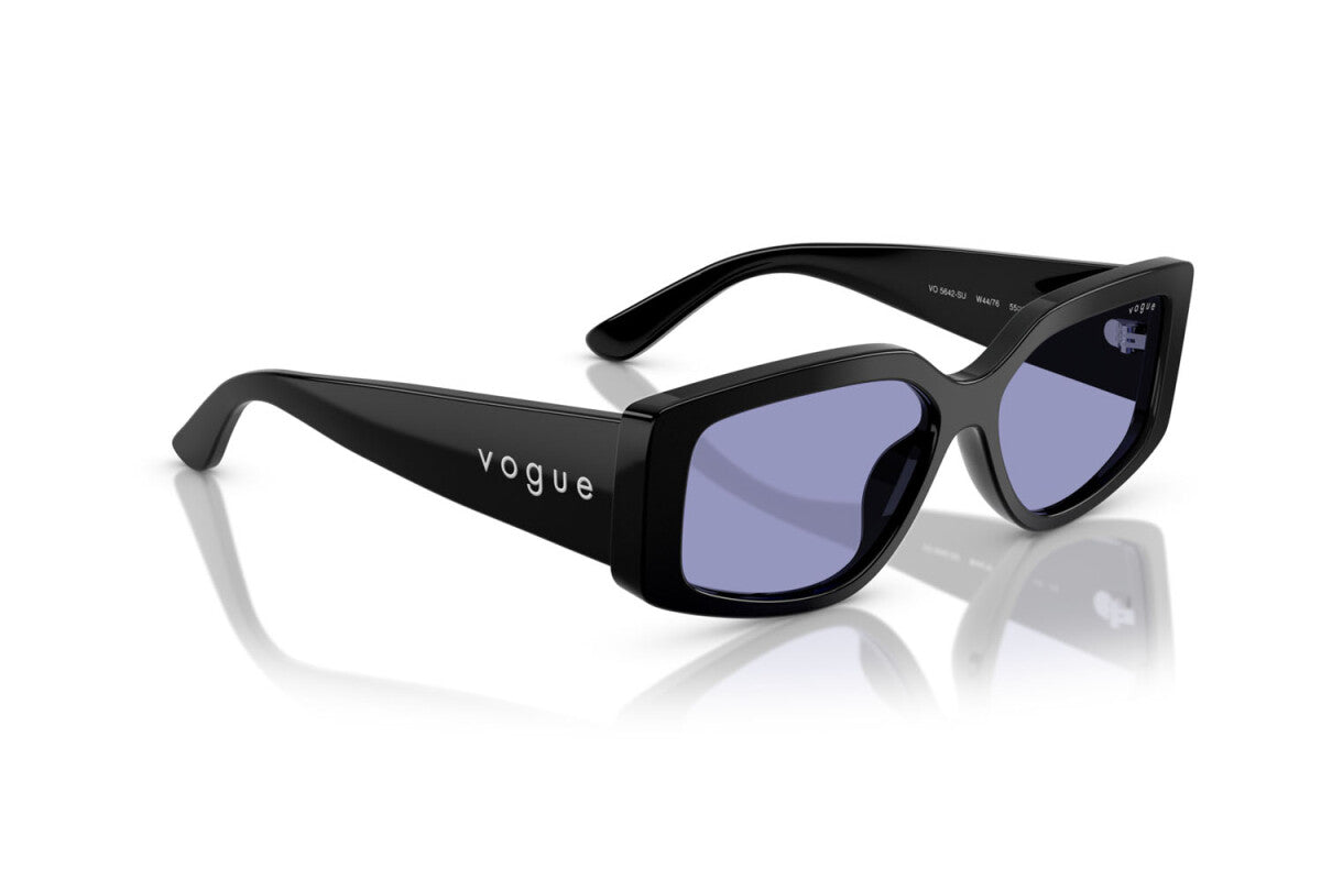 VOGUE - W44/76 NERO | OCCHIALE DA SOLE DONNA - VO 5642SU TAGLIA 55