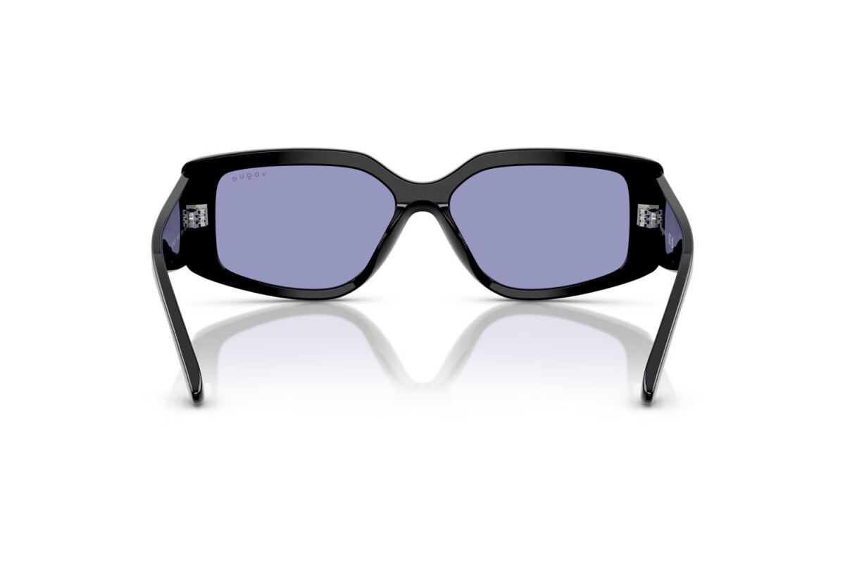 VOGUE - W44/76 NERO | OCCHIALE DA SOLE DONNA - VO 5642SU TAGLIA 55