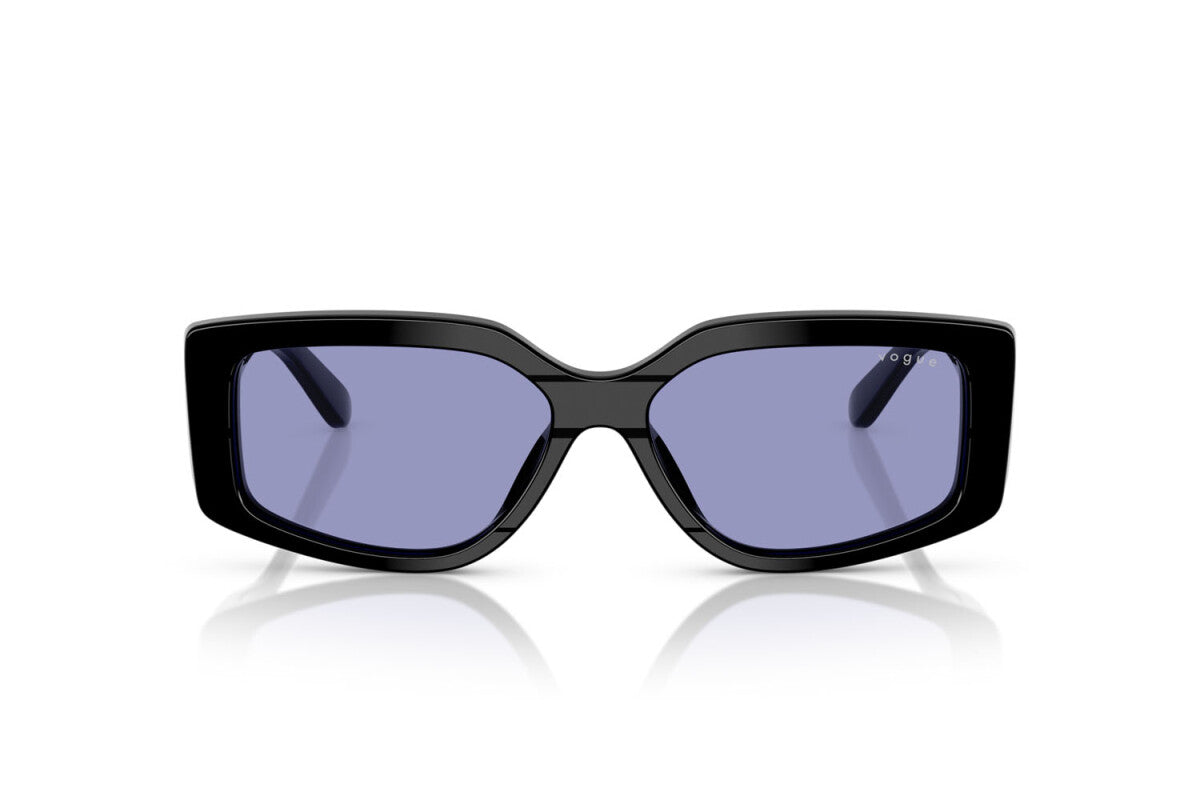 VOGUE - W44/76 NERO | OCCHIALE DA SOLE DONNA - VO 5642SU TAGLIA 55
