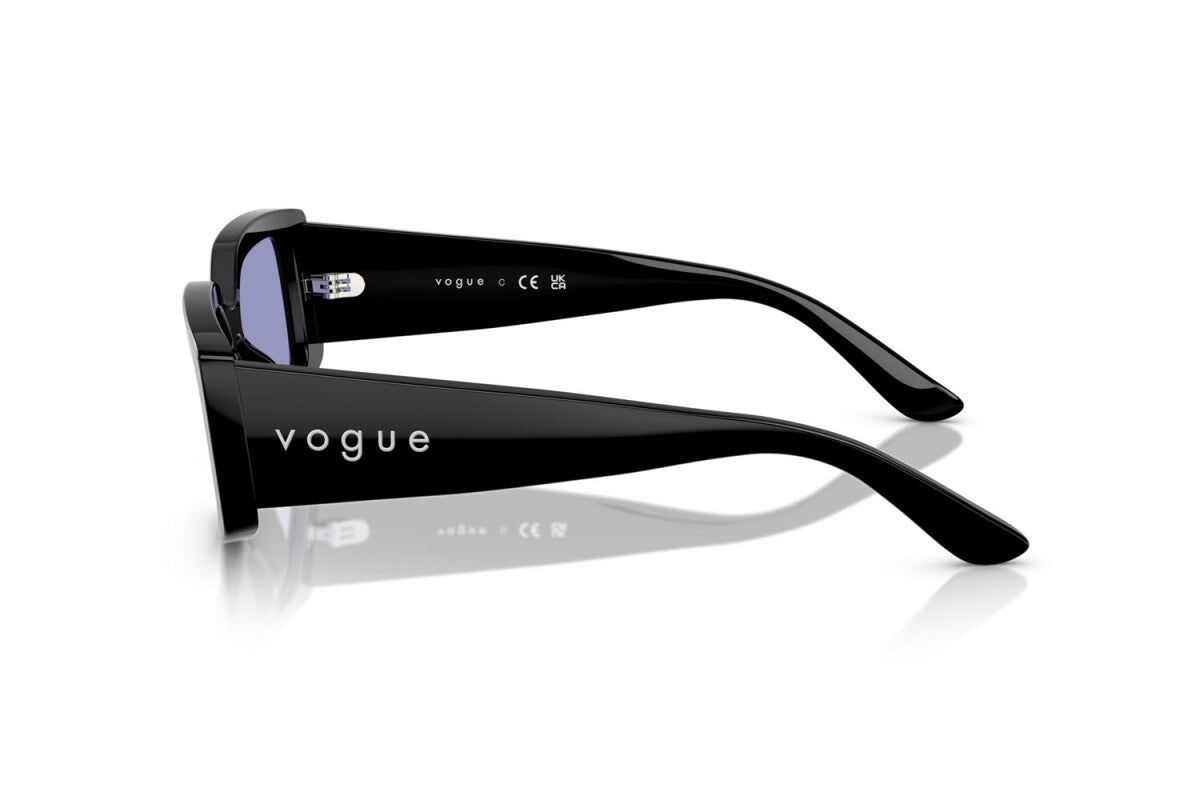 VOGUE - W44/76 NERO | OCCHIALE DA SOLE DONNA - VO 5642SU TAGLIA 55