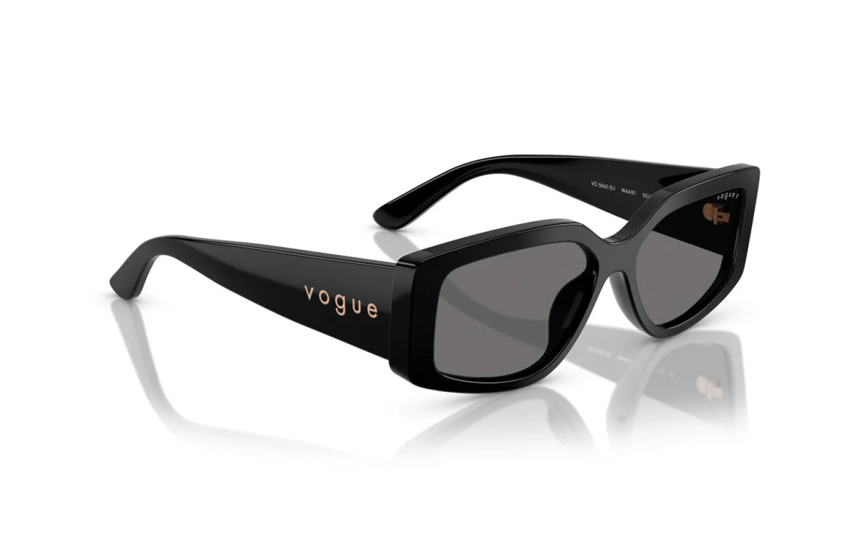VOGUE - W44/81 NERO | OCCHIALE DA SOLE DONNA - VO 5642SU TAGLIA 55