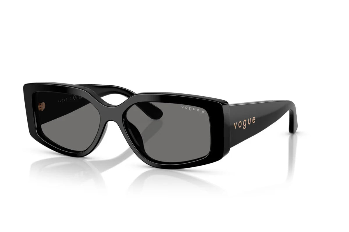 VOGUE - W44/81 NERO | OCCHIALE DA SOLE DONNA - VO 5642SU TAGLIA 55