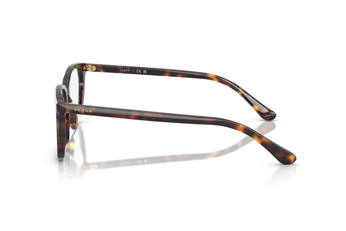 VOGUE - W656 AVANA SCURA | OCCHIALE DA VISTA DONNA - VO 5643D TAGLIA 53