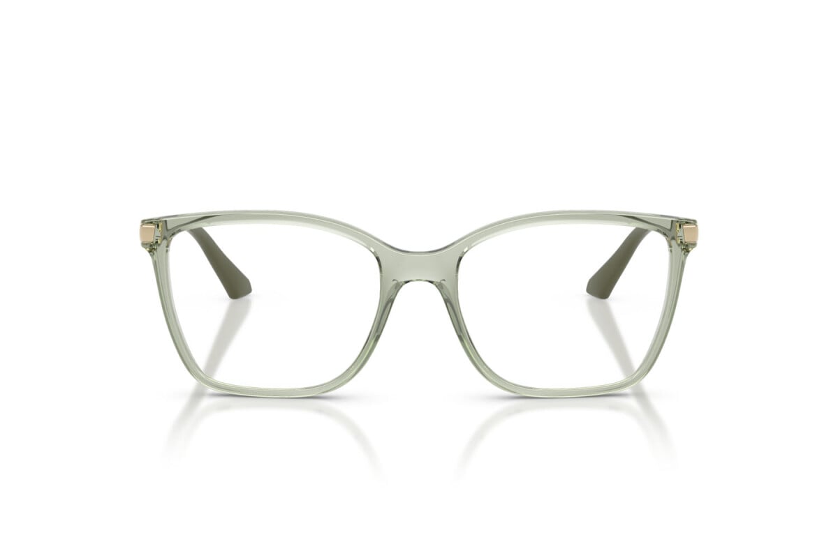 VOGUE - 3022 VERDE TRASPARENTE | OCCHIALE DA VISTA DONNA - VO 5654 TAGLIA 53