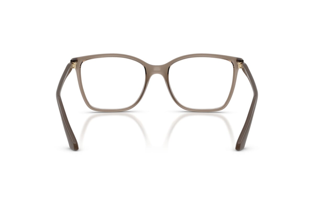 VOGUE - 3156 MARRONE TRASPARENTE | OCCHIALE DA VISTA DONNA - VO 5654 TAGLIA 51