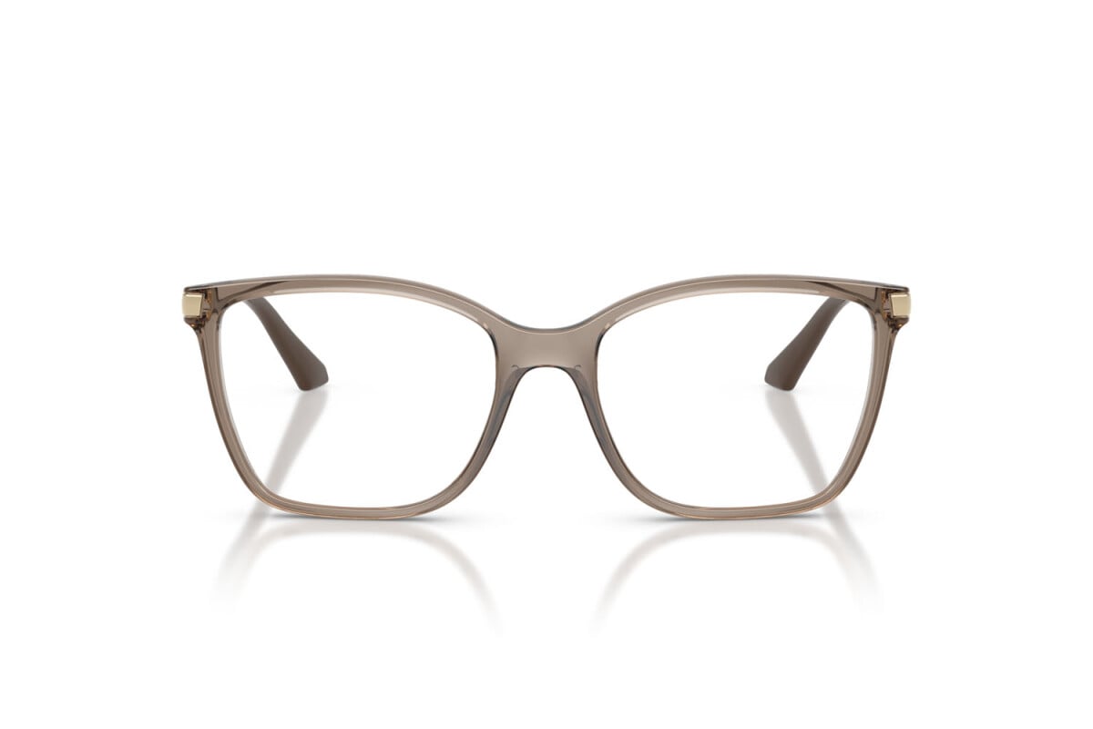 VOGUE - 3156 MARRONE TRASPARENTE | OCCHIALE DA VISTA DONNA - VO 5654 TAGLIA 51