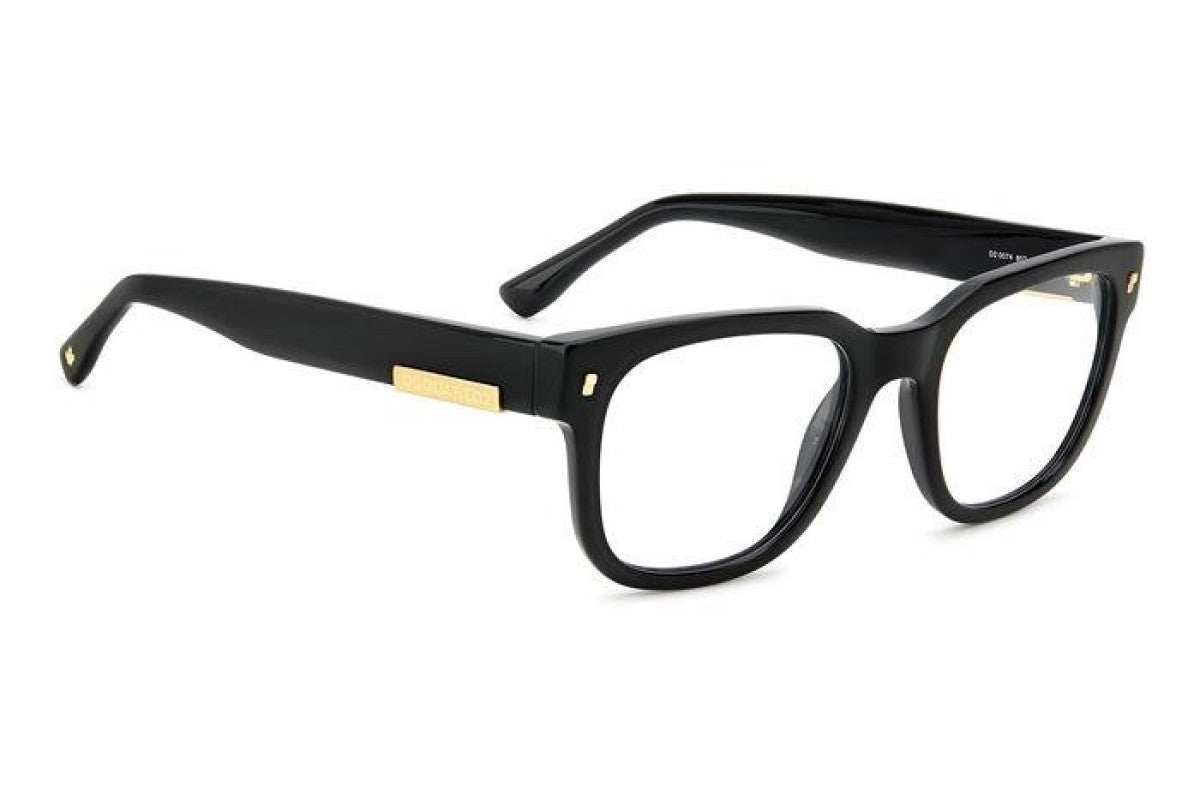 WOMEN'S EYEGLASSES DSQUARED2 D2 0025 - 807 BLACK 