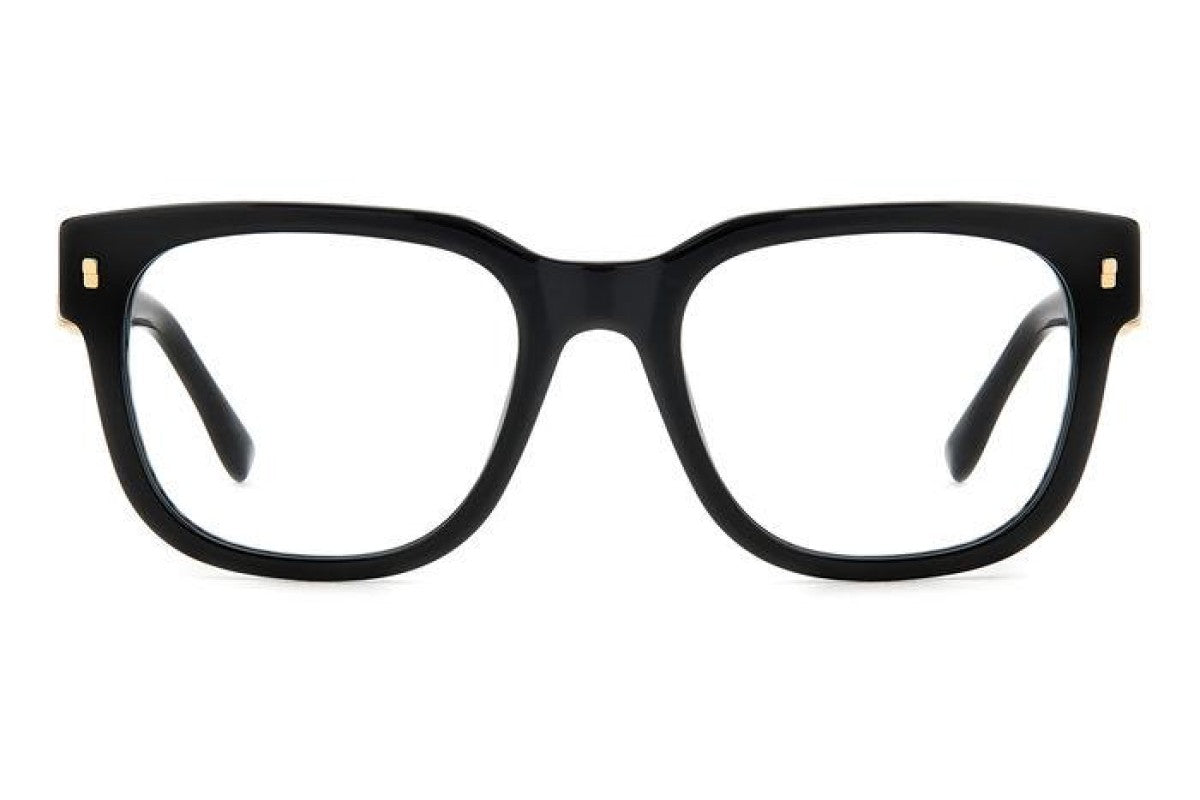 WOMEN'S EYEGLASSES DSQUARED2 D2 0025 - 807 BLACK 