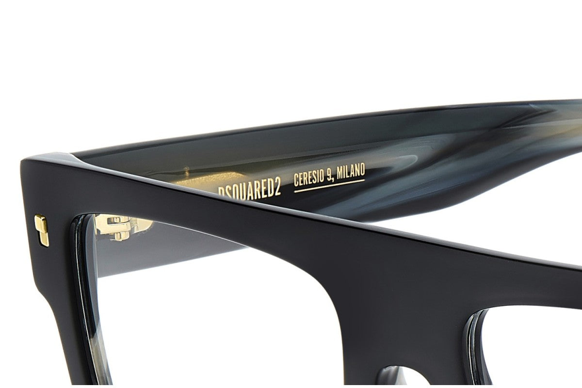 WOMEN'S EYEGLASSES DSQUARED2 D2 0025 - 807 BLACK 