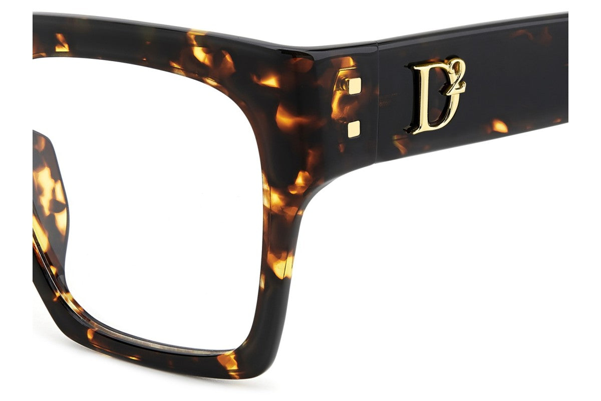 OCCHIALE DA VISTA DONNA | DSQUARED2 D2 0151/G - 086 L'AVANA - CALIBRO UNICO