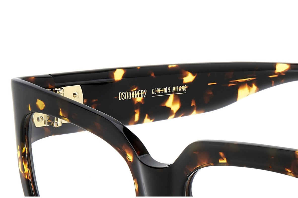 OCCHIALE DA VISTA DONNA | DSQUARED2 D2 0151/G - 086 L'AVANA - CALIBRO UNICO