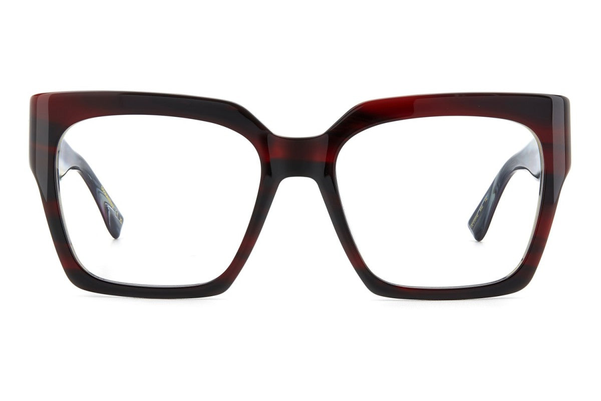 OCCHIALE DA VISTA DONNA | DSQUARED2 D2 0151/G - K4G CORNO BORDEAUX - CALIBRO UNICO