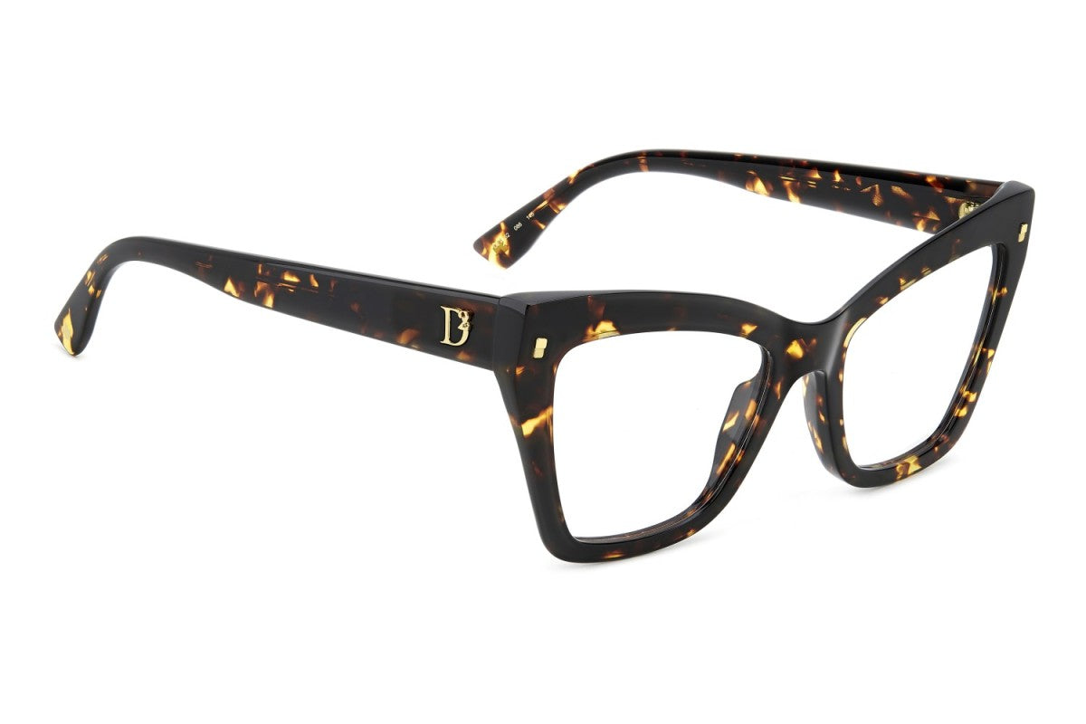 OCCHIALE DA VISTA DONNA | DSQUARED2 D2 0152 - 086 L'AVANA - CALIBRO 54