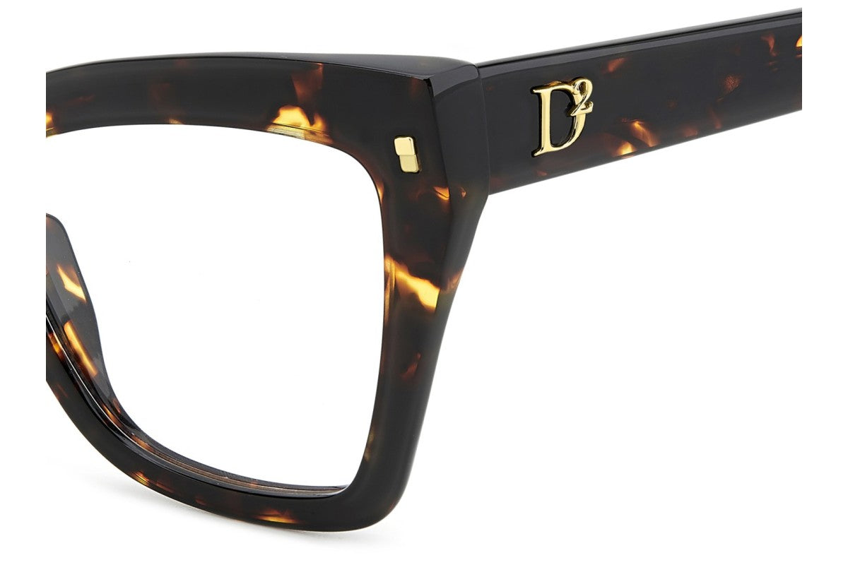 OCCHIALE DA VISTA DONNA | DSQUARED2 D2 0152 - 086 L'AVANA - CALIBRO 54