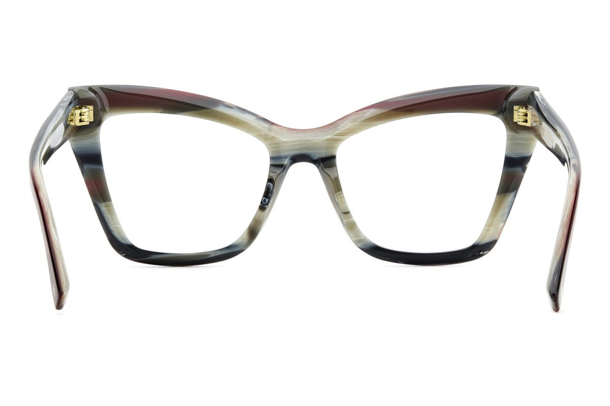 OCCHIALE DA VISTA DONNA | DSQUARED2 D2 0152 - K4G CORNO BORDEAUX - CALIBRO 54