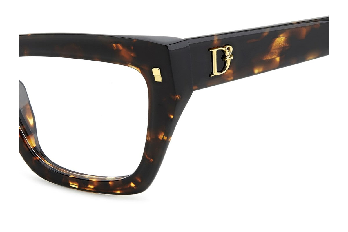 OCCHIALE DA VISTA DONNA | DSQUARED2 D2 0153 - 086 L'AVANA - CALIBRO 52