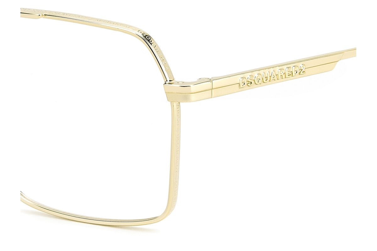 DSQUARED2 - 000 ORO ROSA | OCCHIALE DA VISTA UOMO - D2 0157 CALIBRO 60