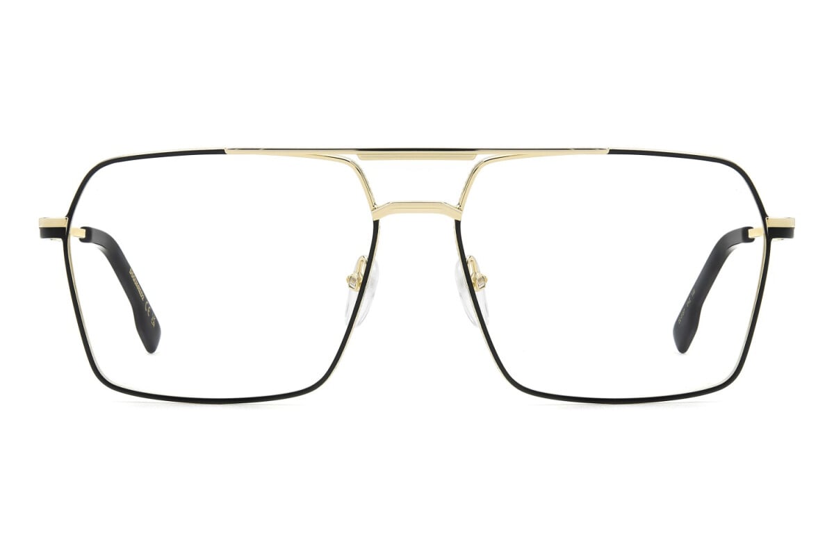 DSQUARED2 - 0NZ ORO OPACO NERO | OCCHIALE DA VISTA UOMO - D2 0157 CALIBRO 60