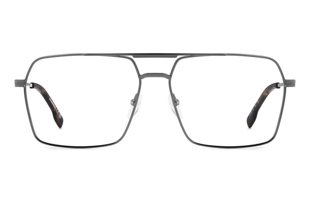 DSQUARED2 - KJ1 RUTENIO SCURO | OCCHIALE DA VISTA UOMO - D2 0157 CALIBRO 60
