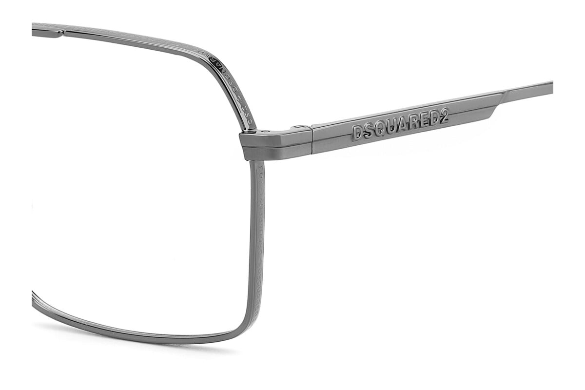 DSQUARED2 - KJ1 RUTENIO SCURO | OCCHIALE DA VISTA UOMO - D2 0157 CALIBRO 60