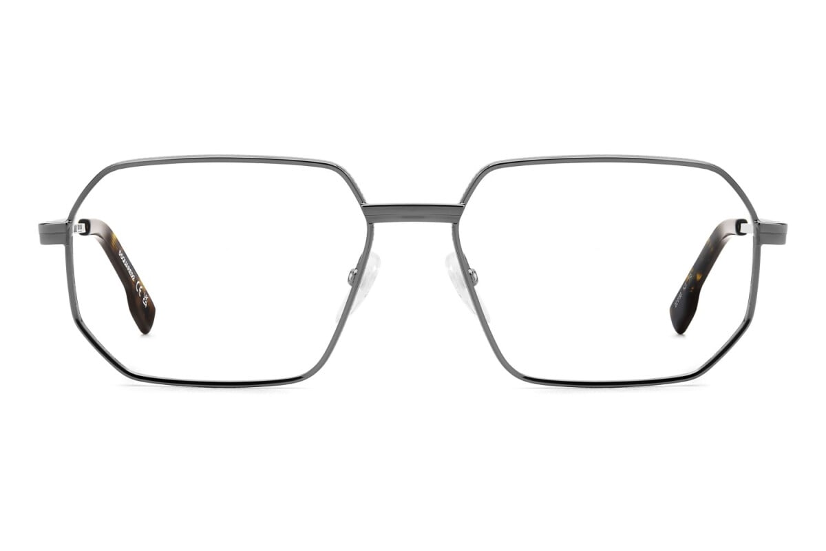 DSQUARED2 - KJ1 RUTENIO SCURO | OCCHIALE DA VISTA UOMO - D2 0158 CALIBRO 56