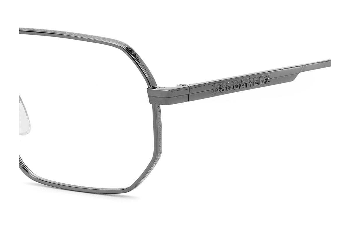 DSQUARED2 - KJ1 RUTENIO SCURO | OCCHIALE DA VISTA UOMO - D2 0158 CALIBRO 56