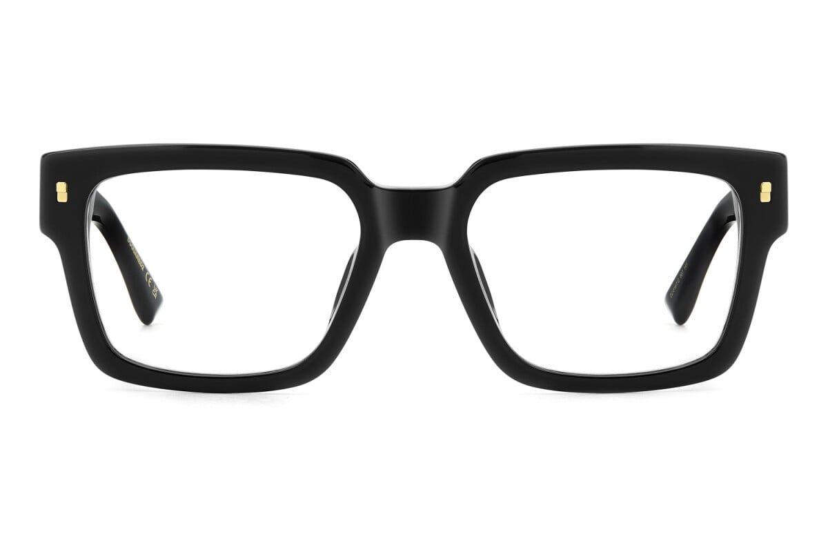 DSQUARED2 - 807 NERO | OCCHIALE DA VISTA UOMO - D2 0167/G CALIBRO 54