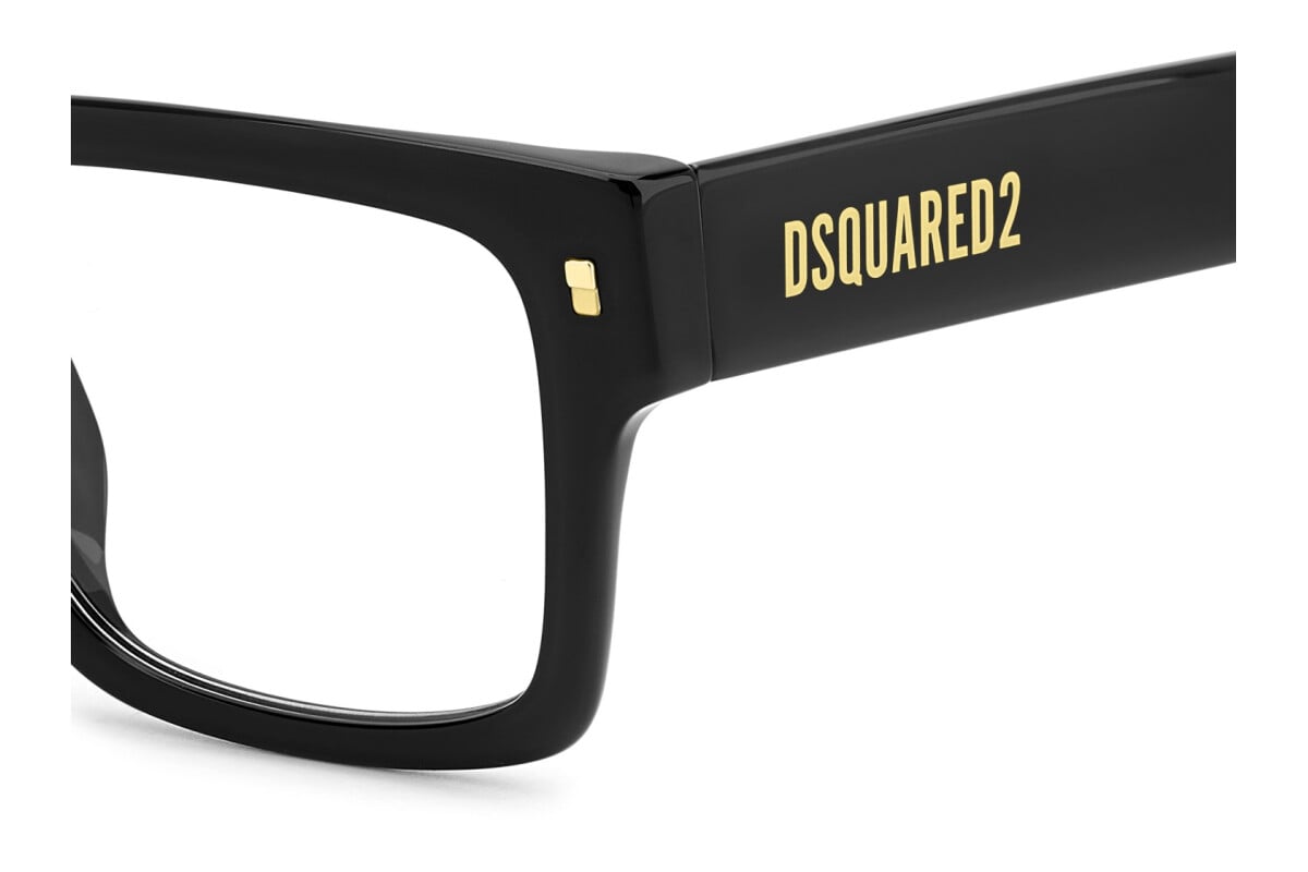 DSQUARED2 - 807 NERO | OCCHIALE DA VISTA UOMO - D2 0167/G CALIBRO 54