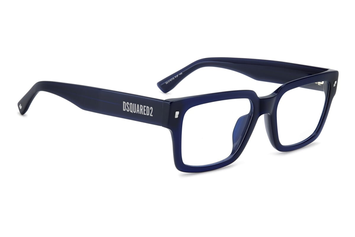 DSQUARED2 - PJP BLU | OCCHIALE DA VISTA UOMO - D2 0167/G CALIBRO 54