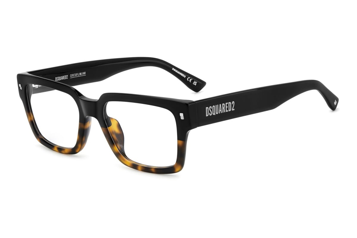 DSQUARED2 - WR7 AVANA NERA | OCCHIALE DA VISTA UOMO - D2 0167/G CALIBRO 54