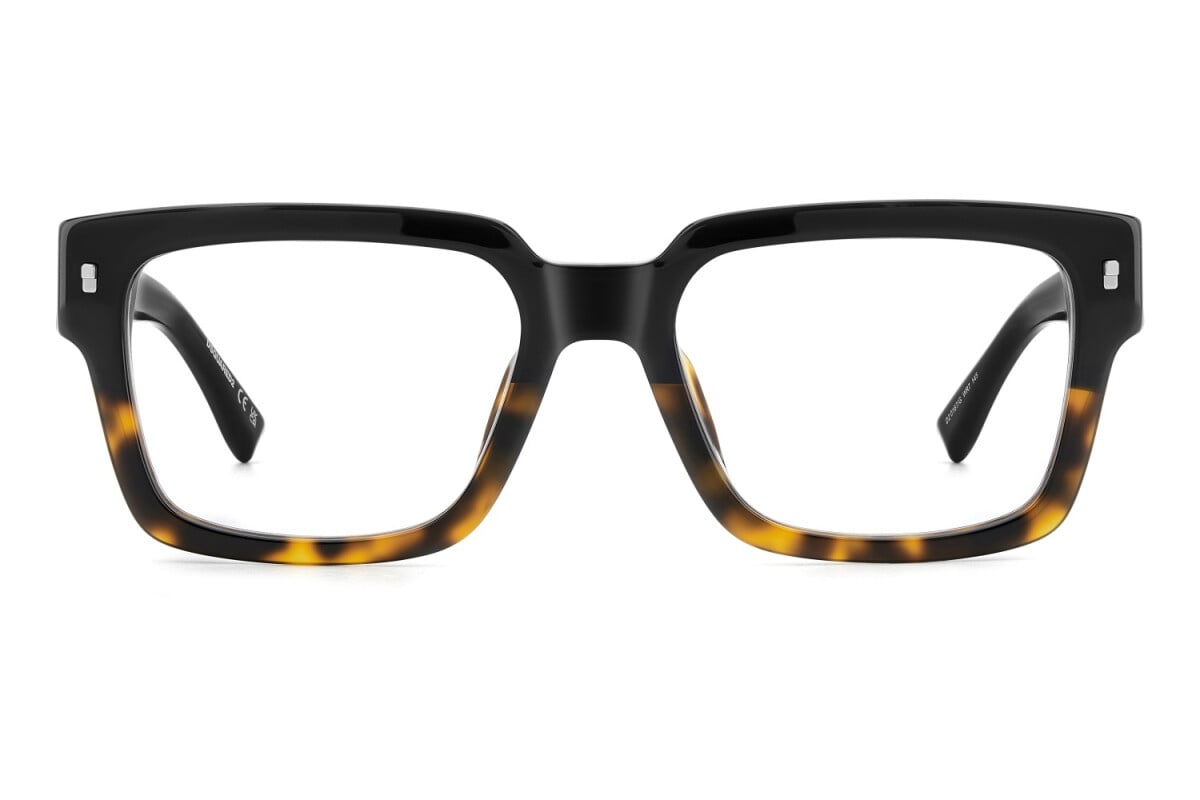 DSQUARED2 - WR7 AVANA NERA | OCCHIALE DA VISTA UOMO - D2 0167/G CALIBRO 54