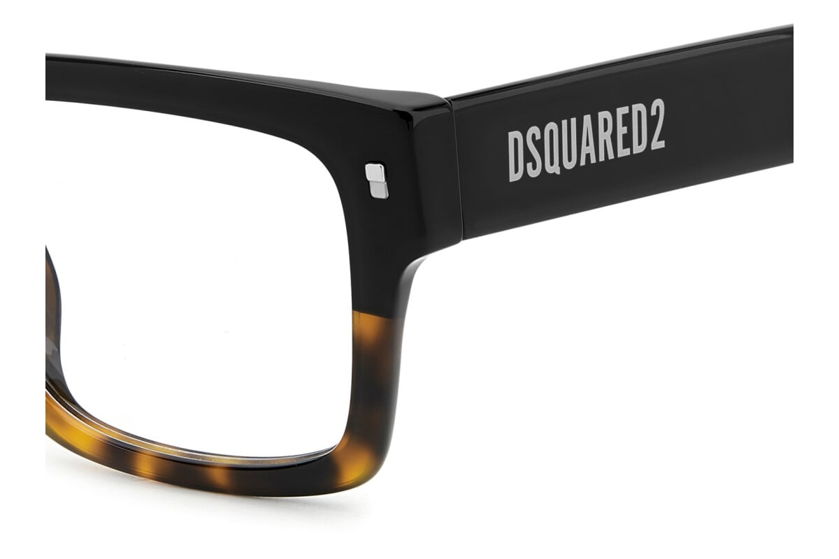 DSQUARED2 - WR7 AVANA NERA | OCCHIALE DA VISTA UOMO - D2 0167/G CALIBRO 54