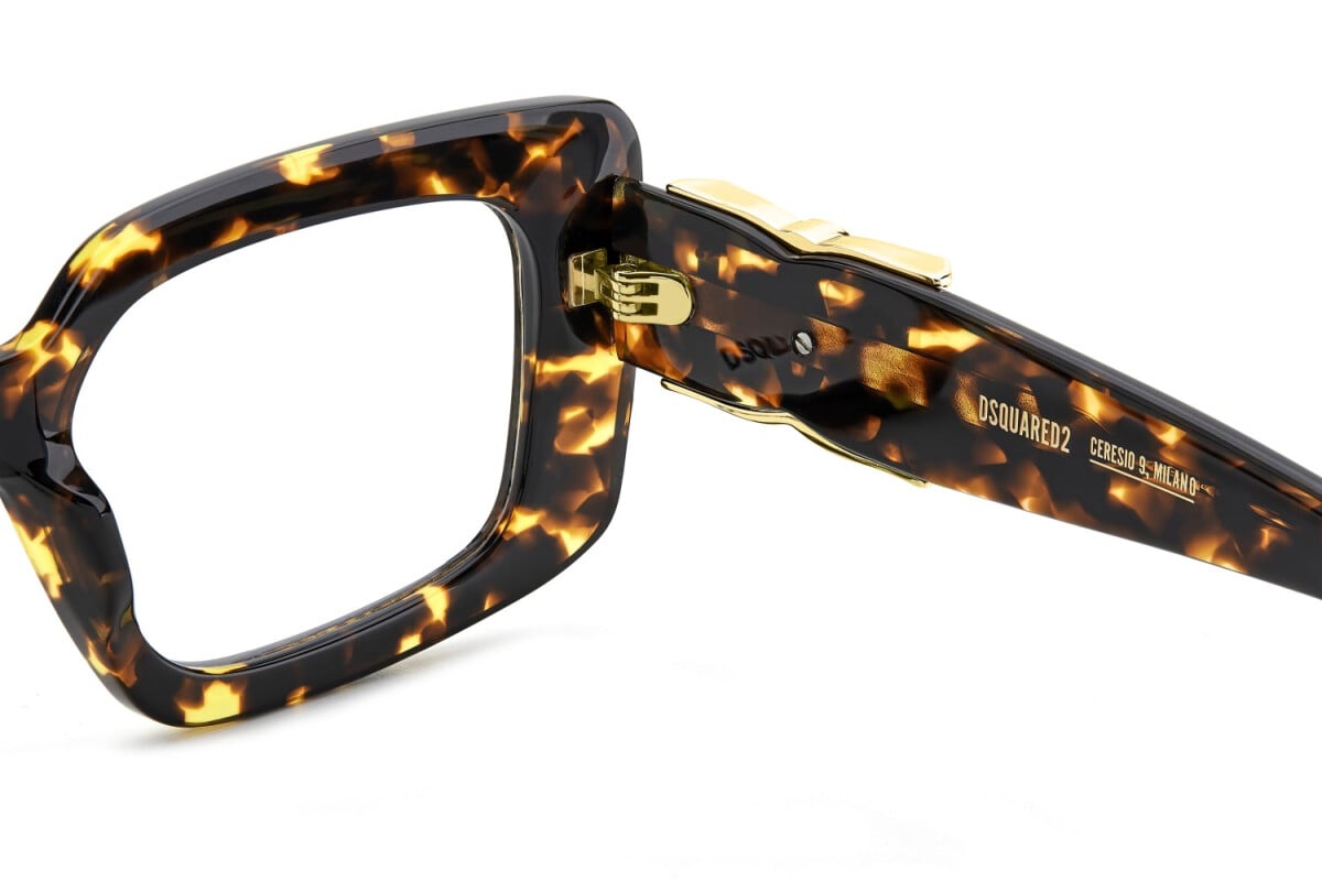 WOMEN'S EYEGLASSES DSQUARED2 D2 0025 - 807 BLACK 