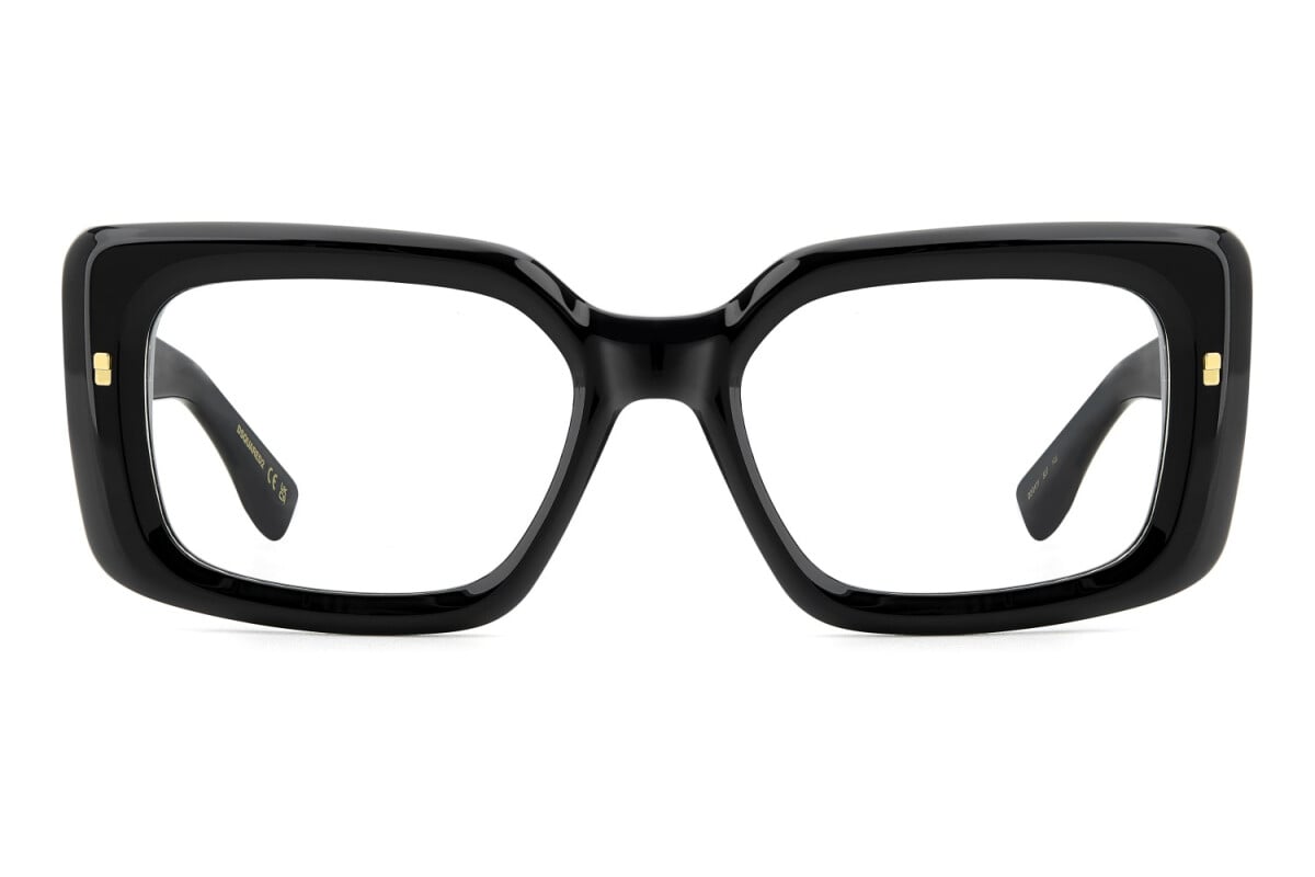 WOMEN'S EYEGLASSES DSQUARED2 D2 0025 - 807 BLACK 