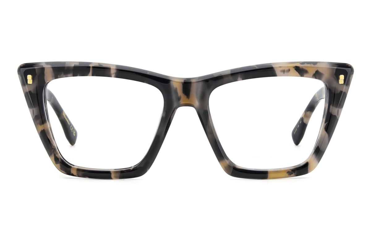 WOMEN'S EYEGLASSES DSQUARED2 D2 0025 - 807 BLACK 