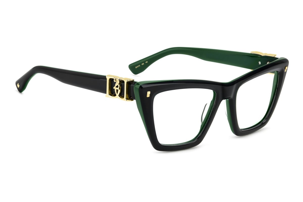 WOMEN'S EYEGLASSES DSQUARED2 D2 0025 - 807 BLACK 