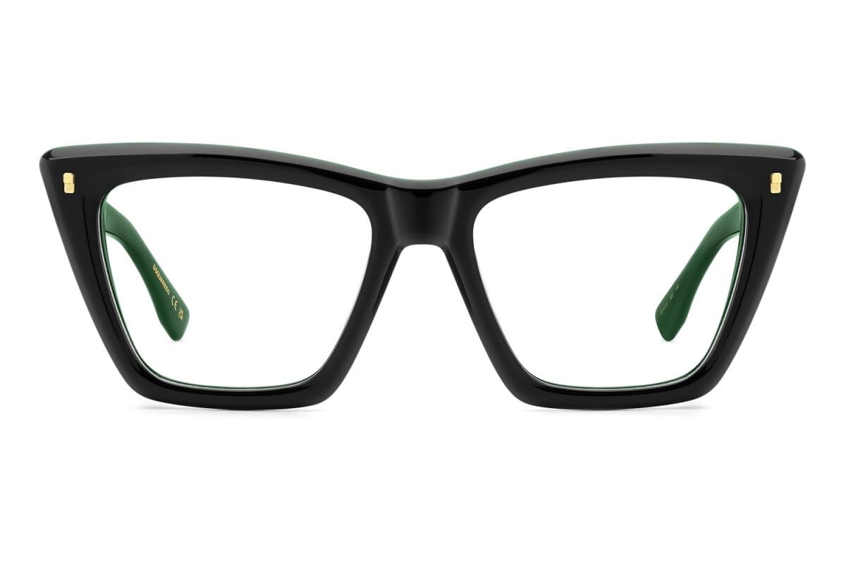 WOMEN'S EYEGLASSES DSQUARED2 D2 0025 - 807 BLACK 