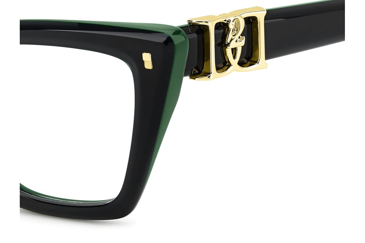 WOMEN'S EYEGLASSES DSQUARED2 D2 0025 - 807 BLACK 