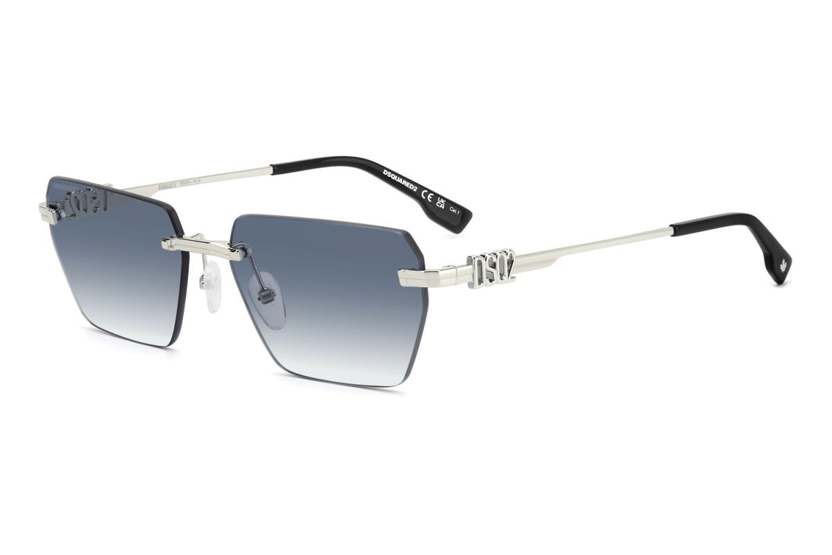 OCCHIALE DA SOLE UOMO | DSQUARED2 D2 0102/S - 010/08 PALLADIO - CALIBRO 58