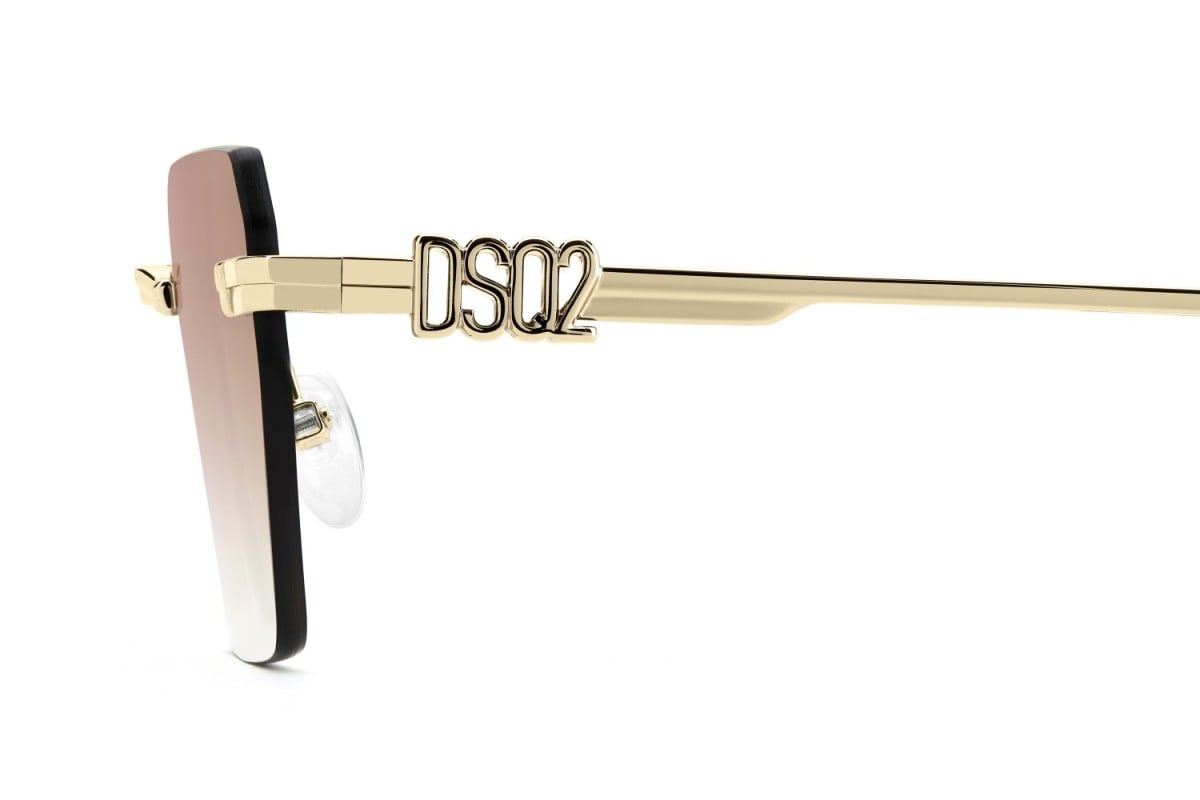 OCCHIALE DA SOLE UOMO | DSQUARED2 D2 0102/S - J5G/17 ORO - CALIBRO 58