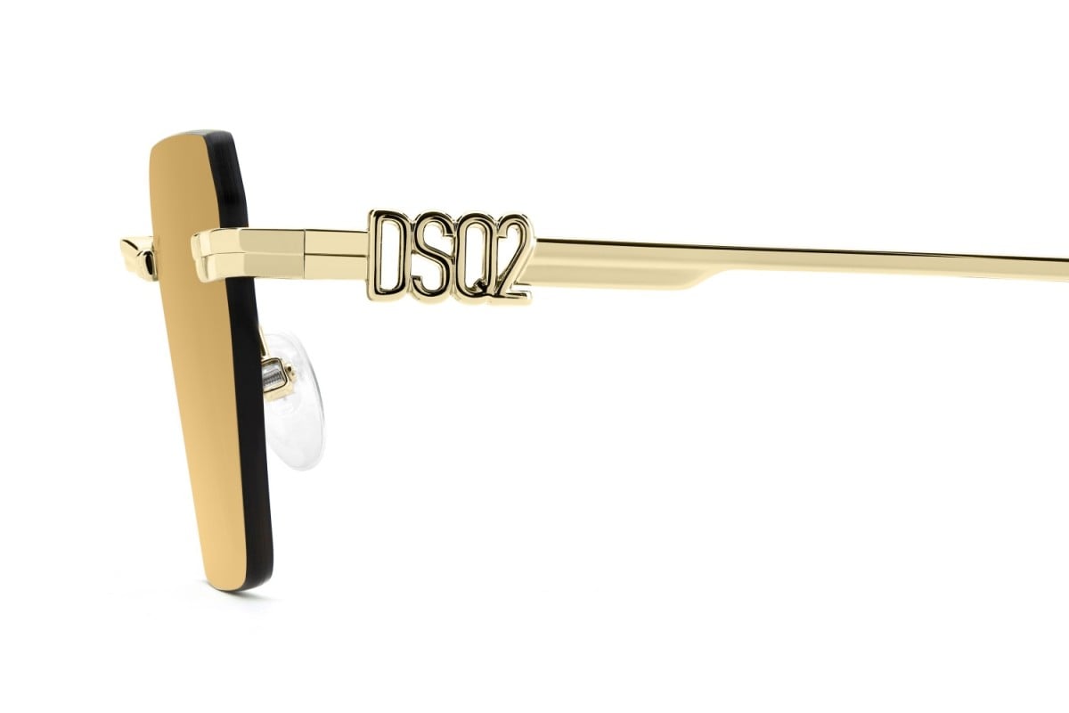 OCCHIALE DA SOLE UOMO | DSQUARED2 D2 0102/S - J5G/HO ORO - CALIBRO 58