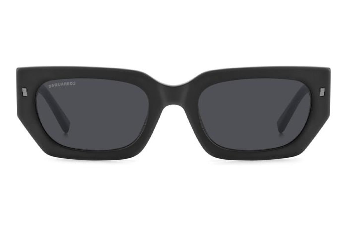 OCCHIALE DA SOLE DONNA | DSQUARED2 ICON 0017/S - 003 IR NERO OPACO - CALIBRO 53