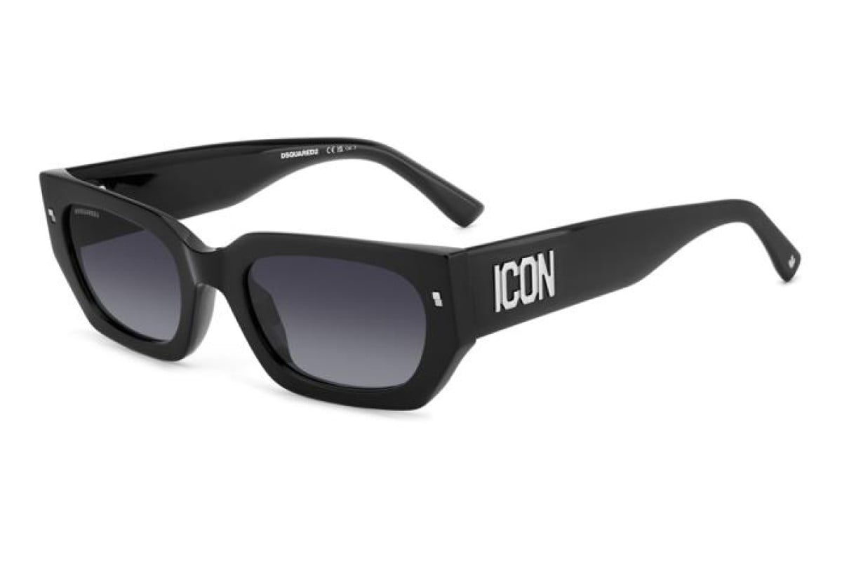 OCCHIALE DA SOLE DONNA | DSQUARED2 ICON 0017/S - 807 9O NERO - CALIBRO 53
