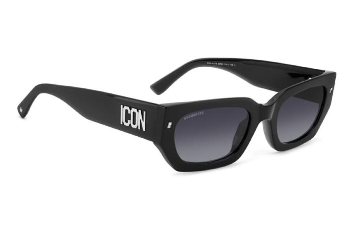 OCCHIALE DA SOLE DONNA | DSQUARED2 ICON 0017/S - 807 9O NERO - CALIBRO 53