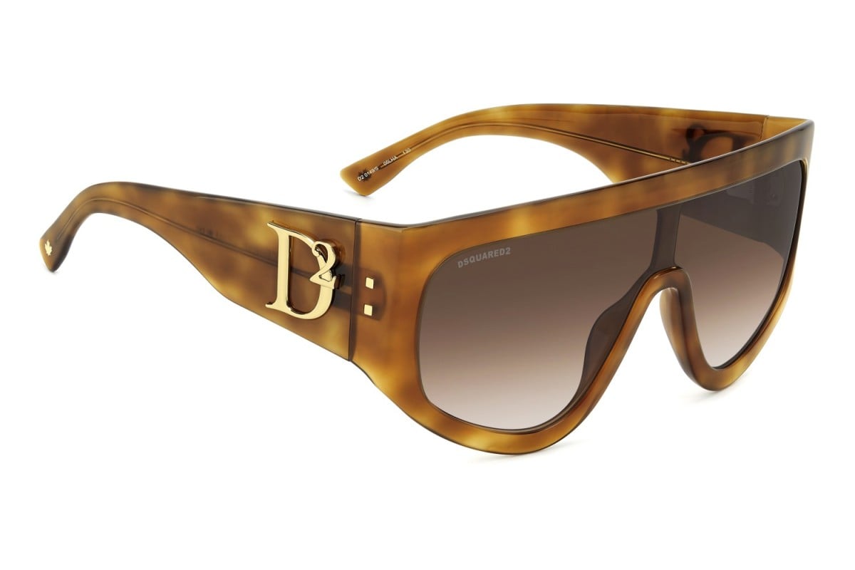 OCCHIALE DA SOLE DONNA | DSQUARED2 D2 0149/S - 05L HA L'AVANA 2 - CALIBRO UNICO