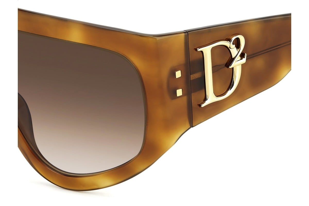 OCCHIALE DA SOLE DONNA | DSQUARED2 D2 0149/S - 05L HA L'AVANA 2 - CALIBRO UNICO