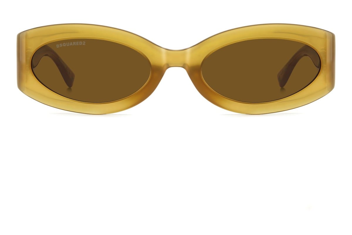 OCCHIALE DA SOLE DONNA | DSQUARED2 D2 0150/G/S - FMP 70 OCRA - CALIBRO UNICO