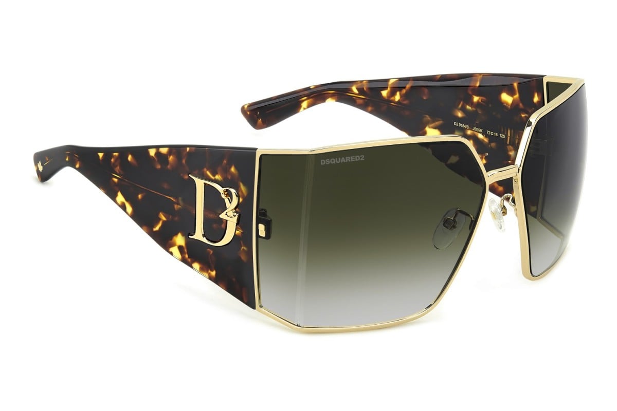 OCCHIALE DA SOLE DONNA | DSQUARED2 D2 0154/S - J5G 9K ORO - CALIBRO UNICO