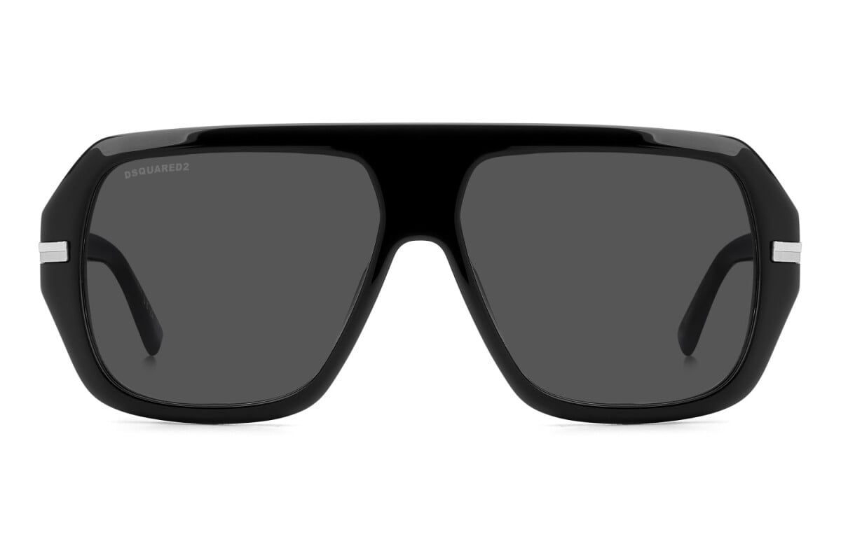 DSQUARED2 - 807/IR NERO | OCCHIALE DA SOLE UOMO - D2 0160/S CALIBRO 59